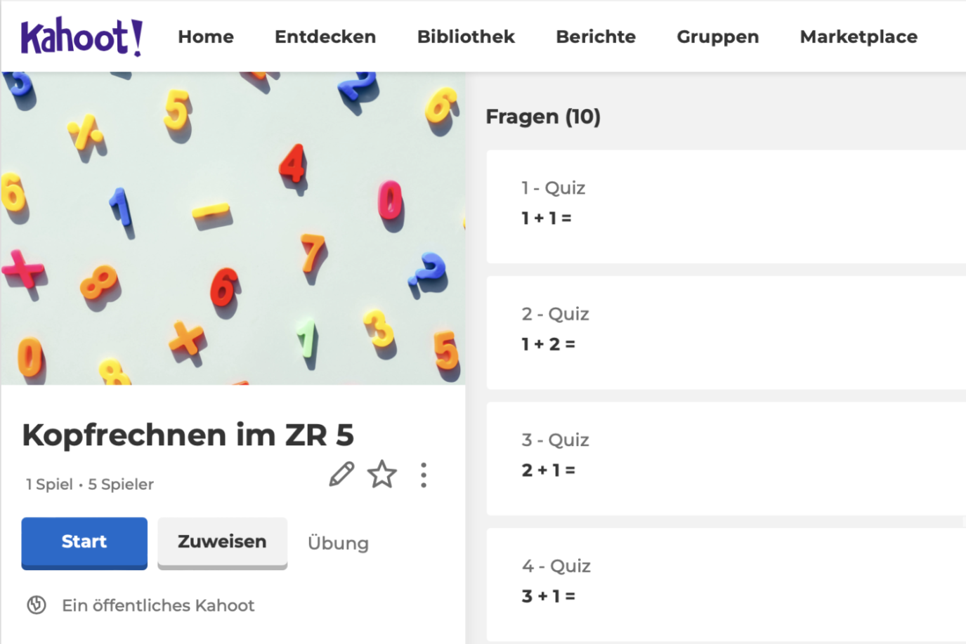Kahoot ZR 5